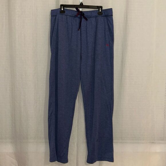 Tommy Bahama XL 30” Blue Double Knit Drawstring Lounge Sweatpants with Pockets - Picture 1 of 14